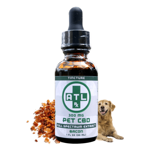ATLRx CBD Oil- 300mg Pet Bacon